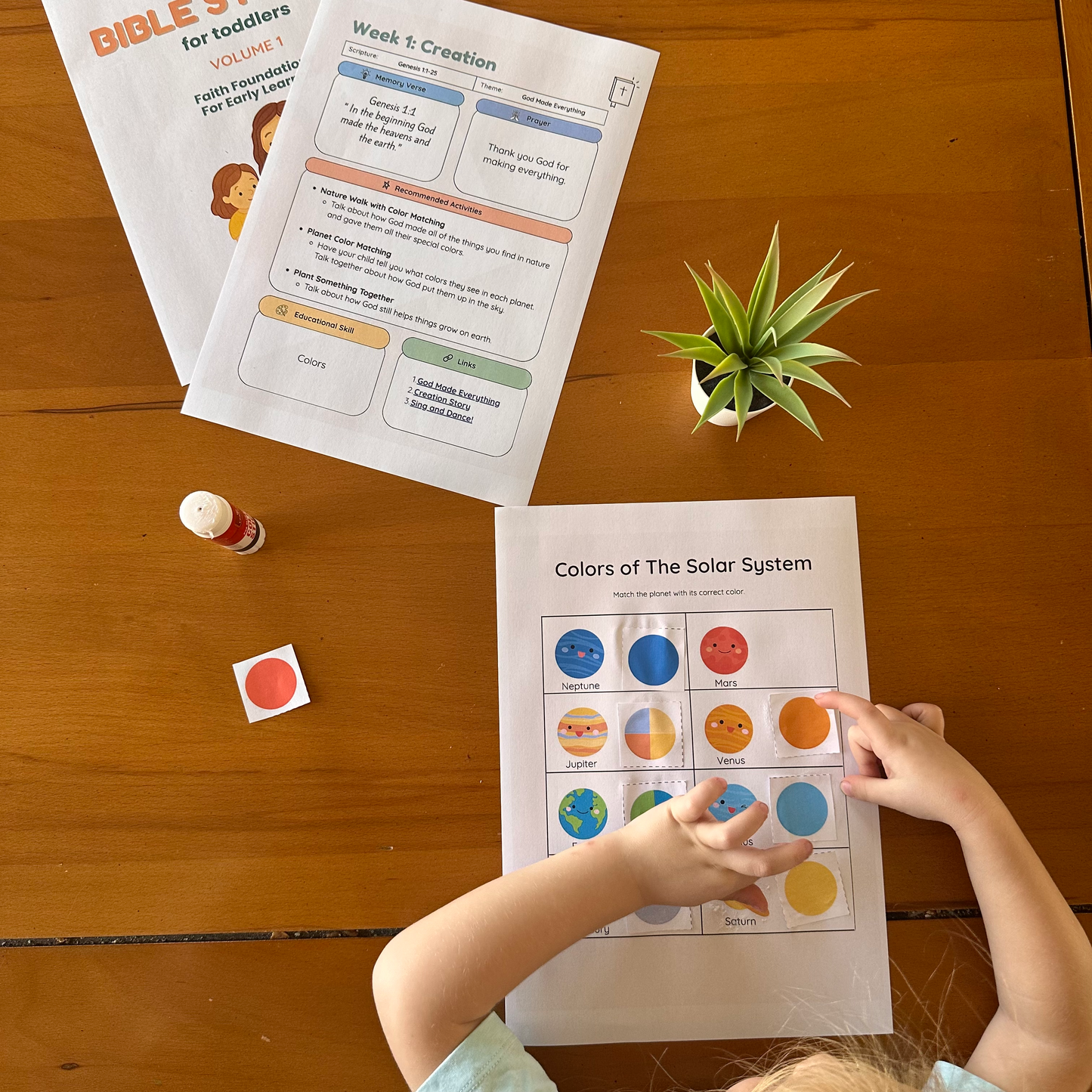 Eight Week Pre-K Bible Curriculum